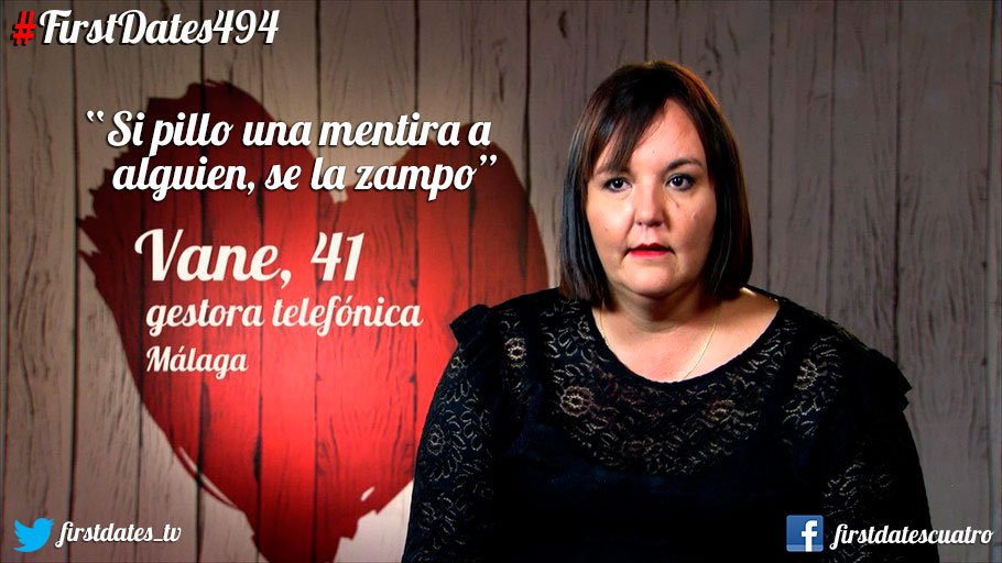 firstdates_tv's tweet photo. Si no vais monas todo el día o si sois celosas vuestras parejas "se volverán" gays. ¡Así le pasó a Vane! #AyDiositoLlévamePronto #FirstDates494 https://t.co/oqo7IQ52Md https://t.co/sIpvOUP1gk