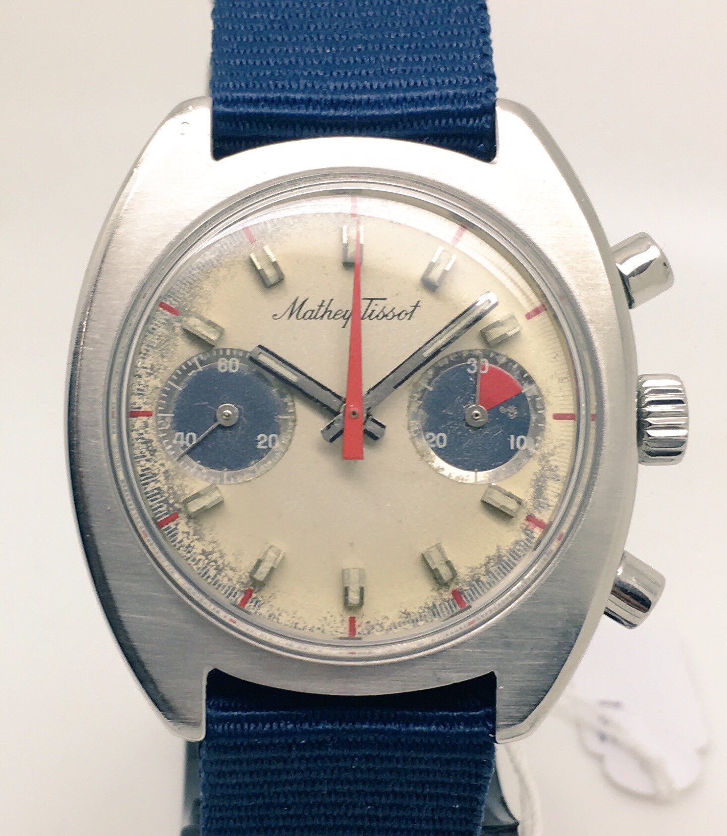 Vintage Watches on Twitter: "Mathey-Tissot Chronograph. Available…