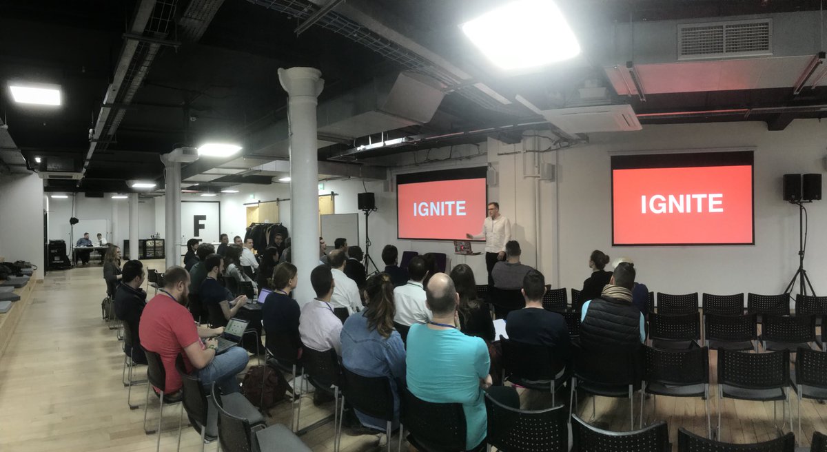 Kicking off our last <a href="/igniteaccel/">Ignite Accelerator</a> offsite of the year with programme team pitches before starting the day’s sessions. Thanks again <a href="/FederationMCR/">The Federation</a> for the amazing space! 🚀