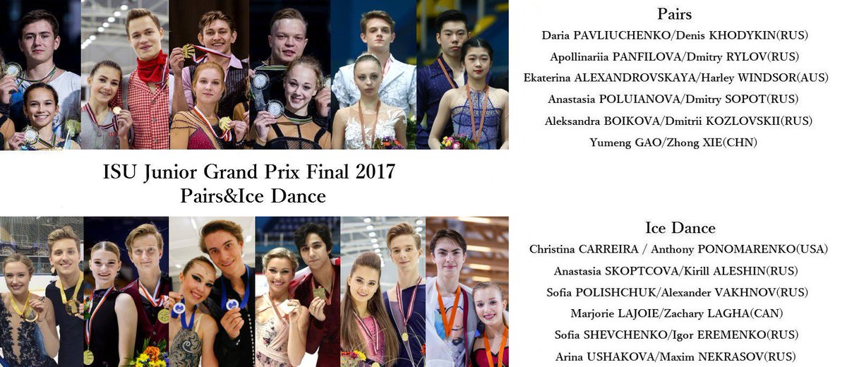 Junior - Final Grand Prix 2017/2018, 7 - 10 Dec 2017, Nagoya Japan  DPyyR9lVoAEa5H3