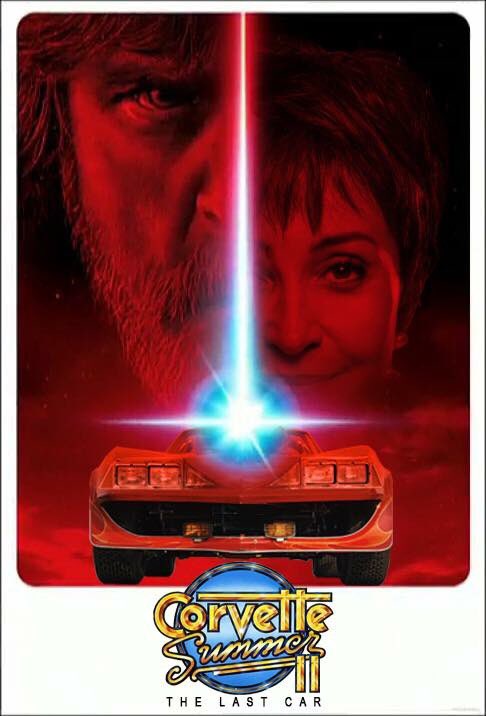 MarkHamill's tweet photo. Hidden SPOILERS in #LastJediParodies for eyes that know how to look? Naw! I'm all trolled out at this point, but simply ❤️
1-#Futurama 
2-#LEGO (I AM on both the light AND Dark Side-hmm)
3-Annie Potts &amp; Corvettes
4-@BeanoOfficial (1st comic I read to my son) https://t.co/DXakdAJIEW