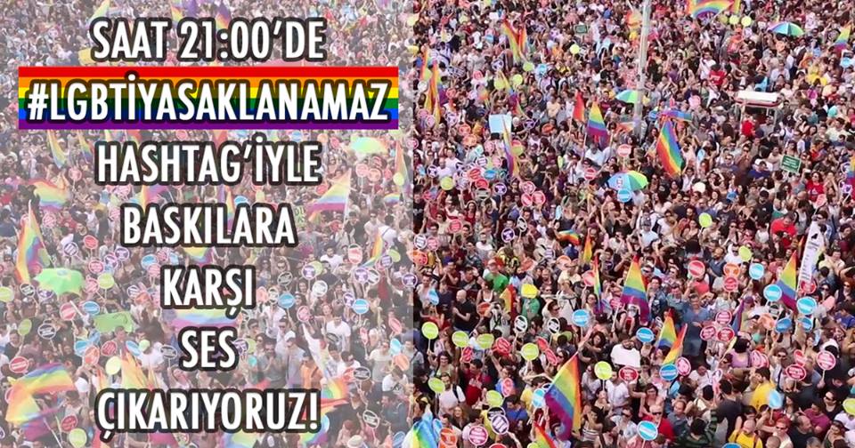 LGBTİ+ etkinliklerine yönelik Ankara’da başlayan yasak diğer şehirlere yayılıyor! #LGBTİYasaklanamaz