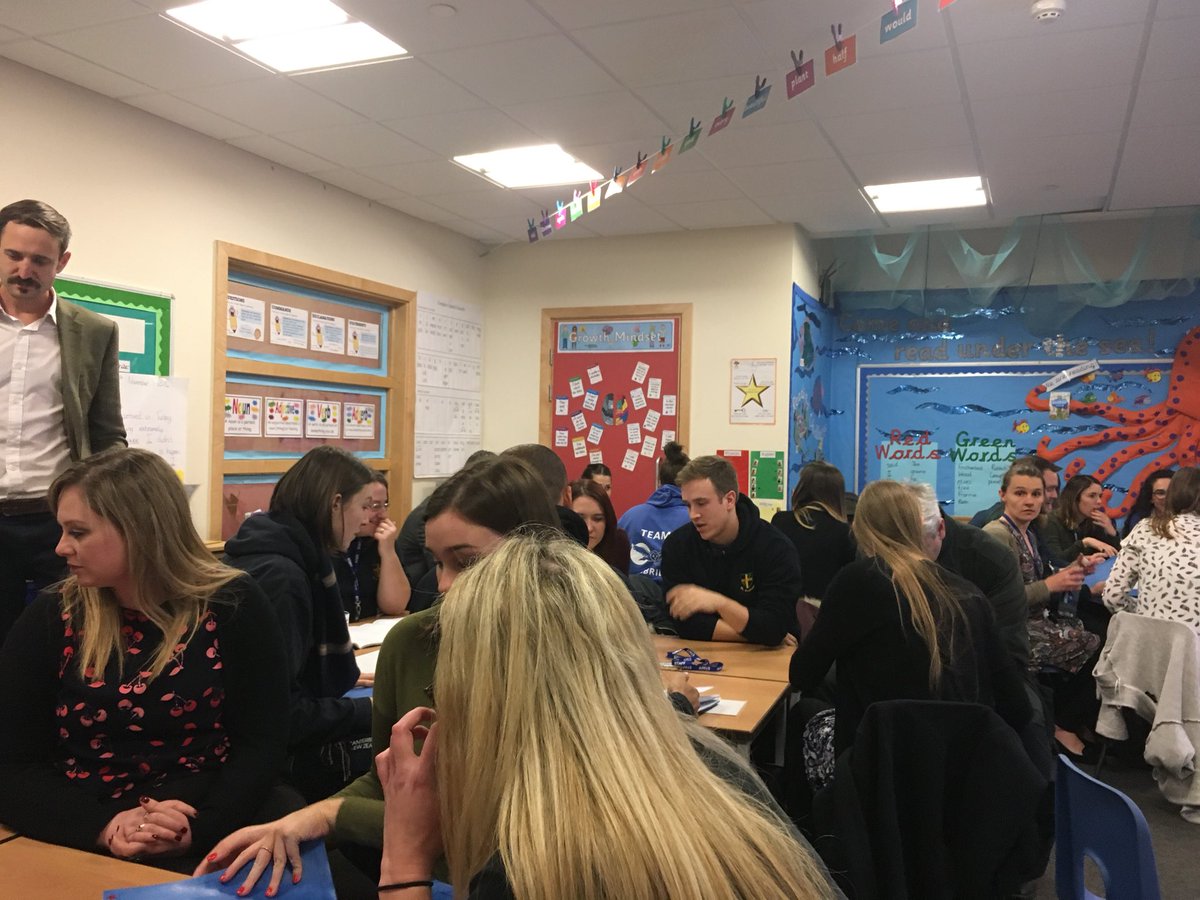 NexusTeachSch's tweet photo. Tonight’s staff meeting - all the NEXUS staff gathering in phase teams discussing gender bias in maths outcomes. https://t.co/HC0XjTKnBv