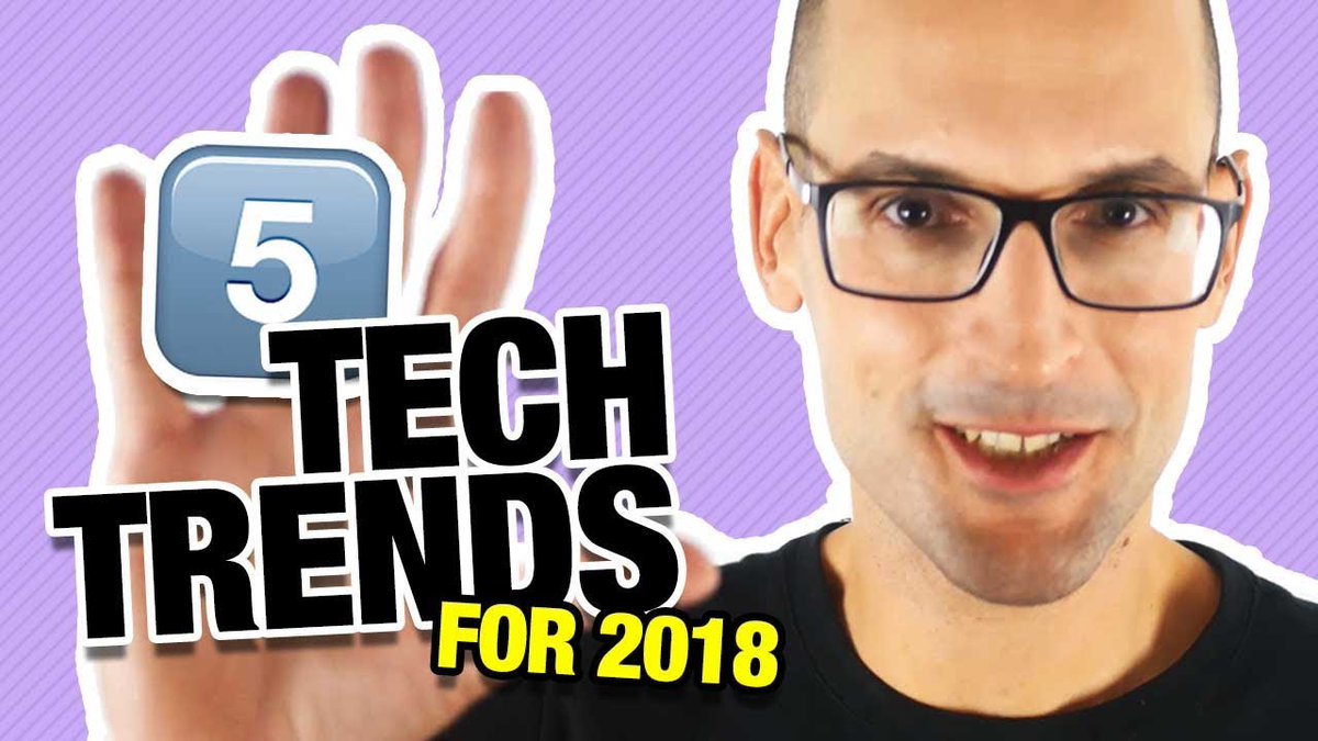 The Top 5 Technology Trends to Watch in 2018 eventmb.com/2AhJw0z #events #eventprofs #eventtech #trends #video
