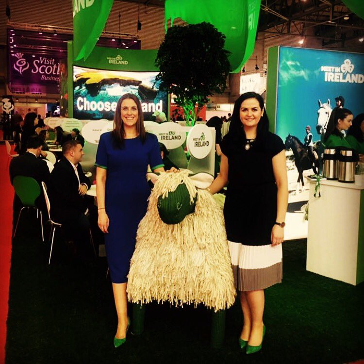 Great show so far @ibtmworld looking forward to the Irish House Party taking place shortly on the <a href="/MeetInIreland/">Meet in Ireland</a> stand F40 ☘️😊