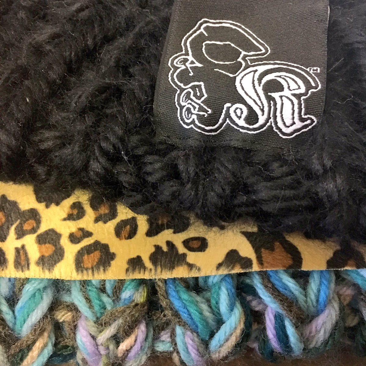 Kunstvoller's tweet photo. Our new hats are so thick we might need to upgrade the sewing machine. Oh, and they have a name and everything 😍 #LeopardFur #KunstSquad https://t.co/4QDGs8J8sE