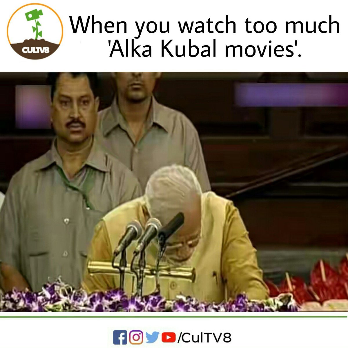 CulTV8's tweet photo. Seriously too much
#GrowingContent #AlkaKubal #justforfun https://t.co/rxqwfEIDPm