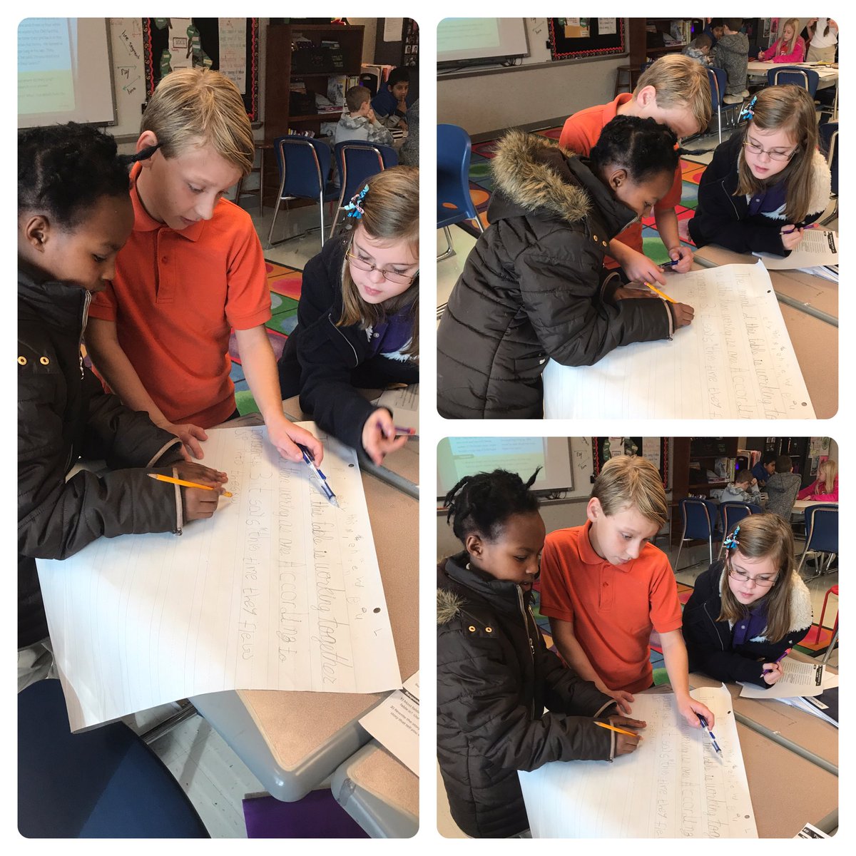 Our English learners love learning from their peers during group work! The compassion from these students is outstanding! <a href="/FarmerDragons/">Farmer Elementary</a> <a href="/beckyp08/">becky patterson</a>