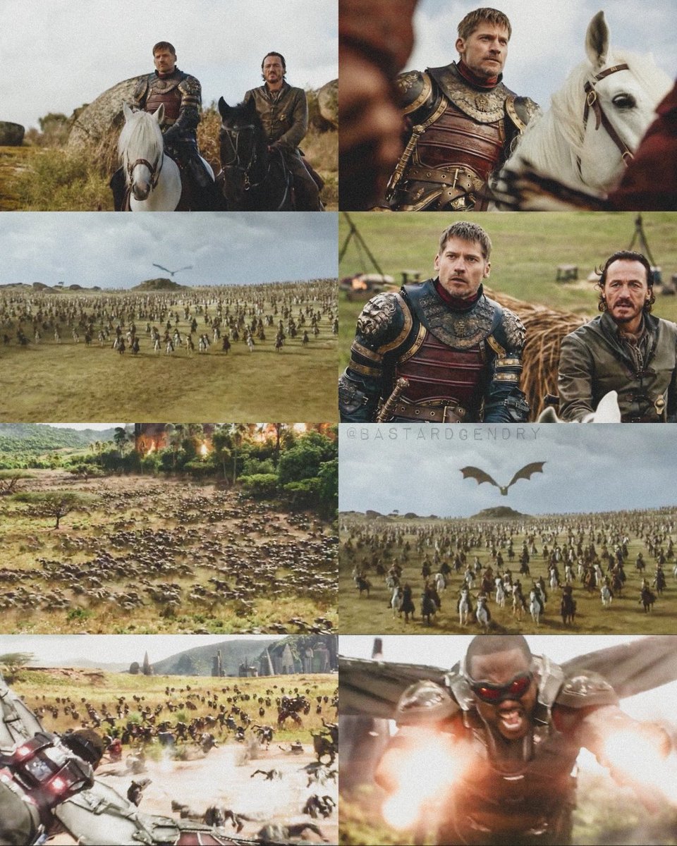 "Dracarys!" - Sam Wilson, probably. 

#InfinityWar