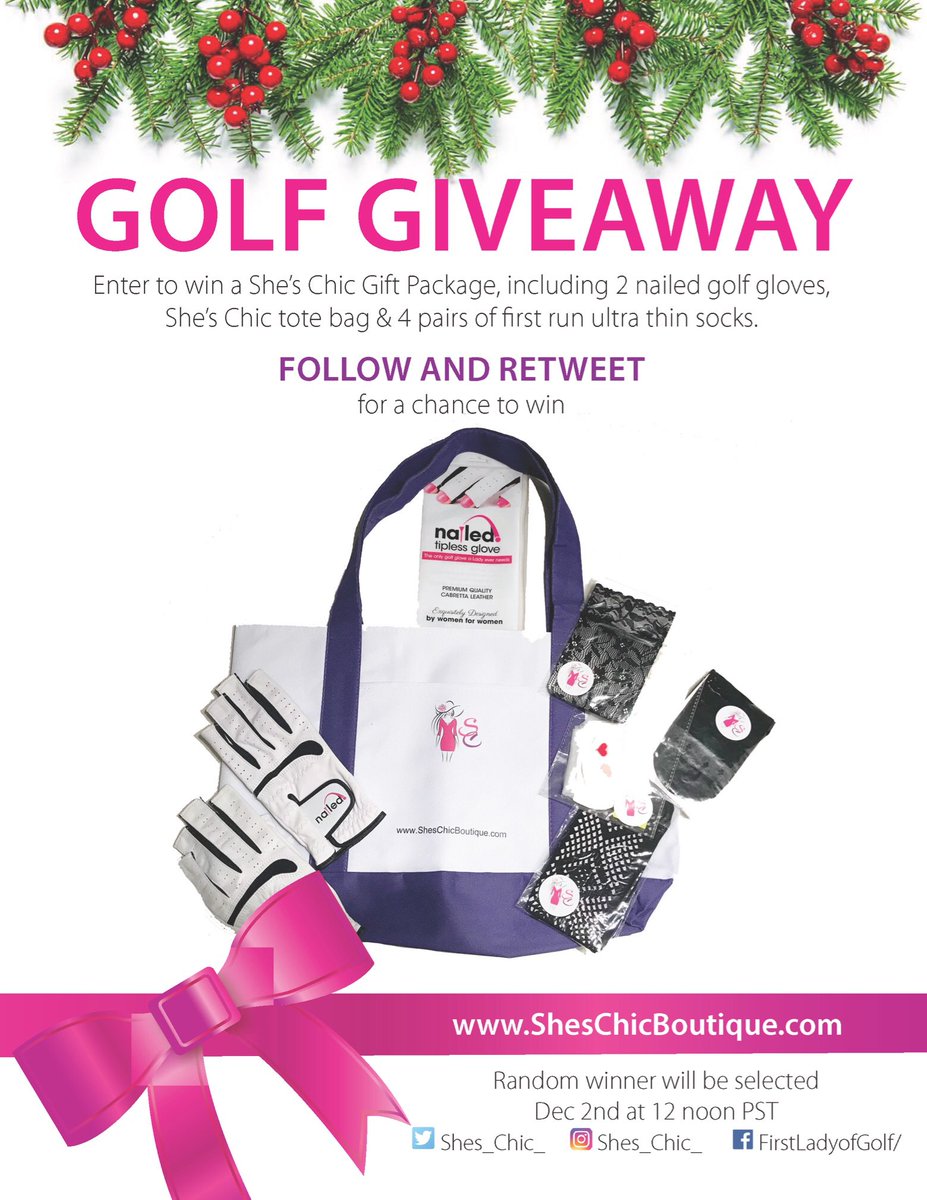 Its #GolfGiveaway time! 🎁 🏌️‍♀️ RT &amp; FOLLOW for chance to #Win #FreeGolfSwag #GoodLuck #Freebees #GlovesAreSexy #LetsHaveFun #Giveaway #nailedgloves #RT #FreeIsFun