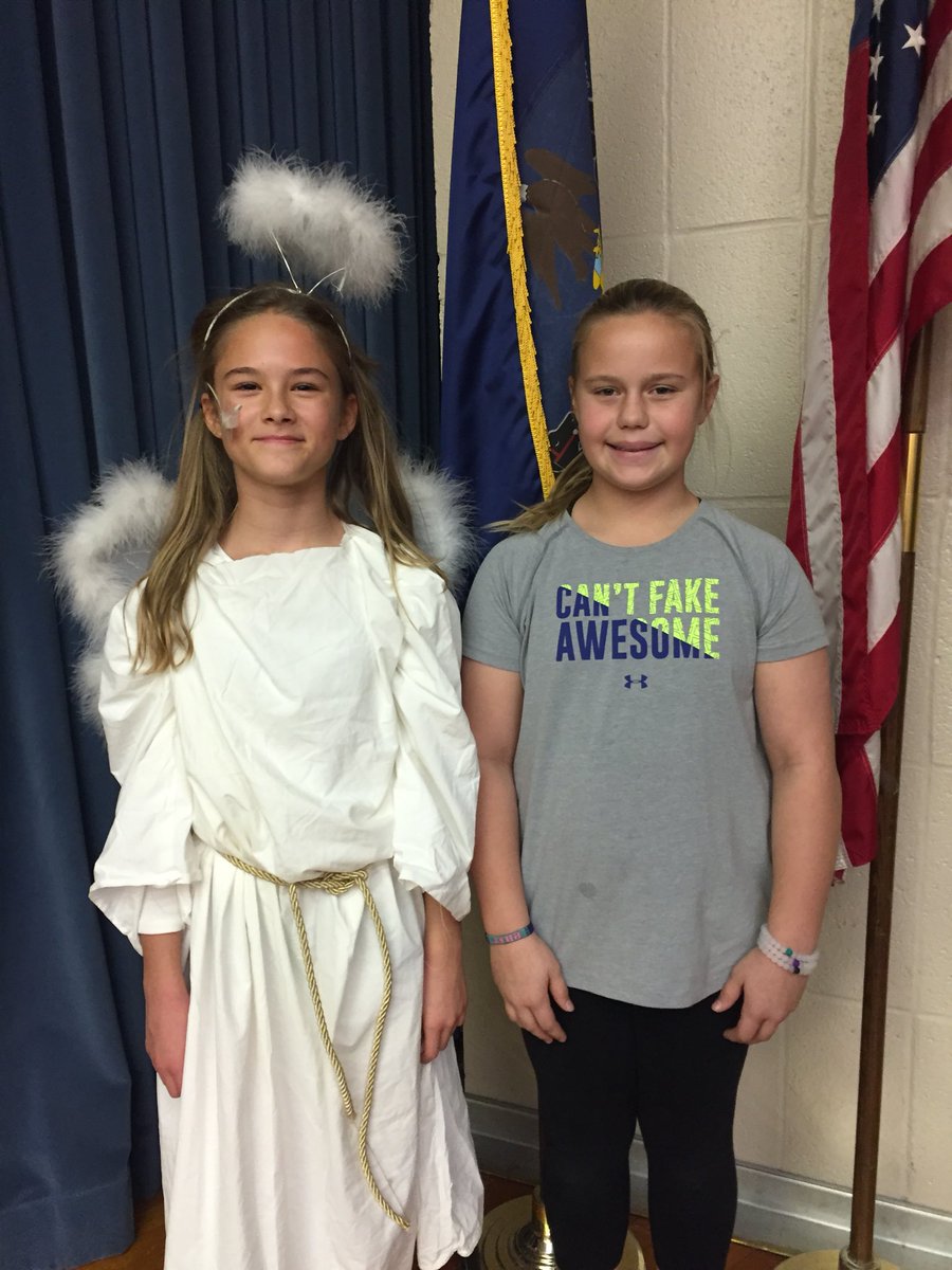 CCMSTeamBLAST's tweet photo. #hadaBLAST watching the play & cheering on #blastastic team members Sadie & Riley! GR-8 show! #falconPRIDE https://t.co/eT50UDVMYT