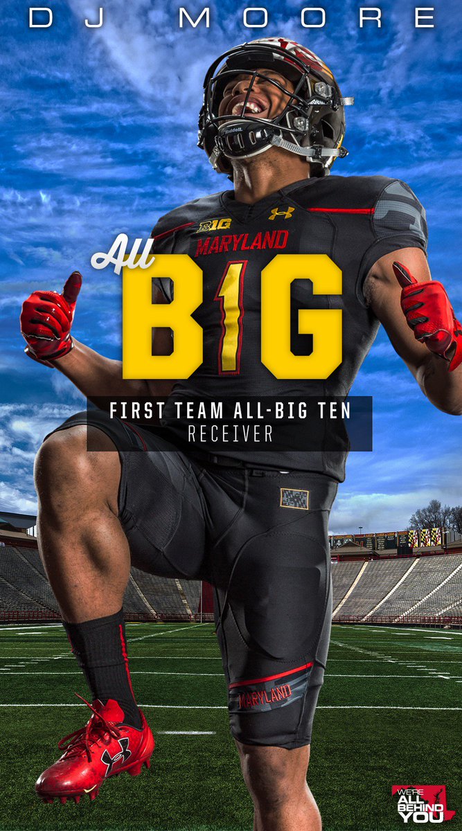 Maryland Football On Twitter Dj Moore Is One Of Only Three