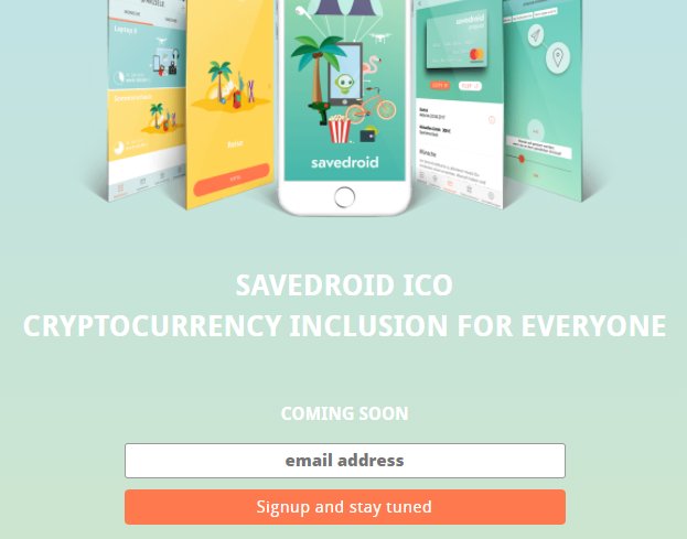 Very excited to announce the <a href="/savedroidAG/">a</a> #ICO: #Cryptocurrency #Inclusion for Everyone! Give #PowerToThePeople 👉 Join the #Revolution: ico.savedroid.com #TokenSale #Bitcoin #Ethereum #blockchain #news #FinTech #RheinMainRocks