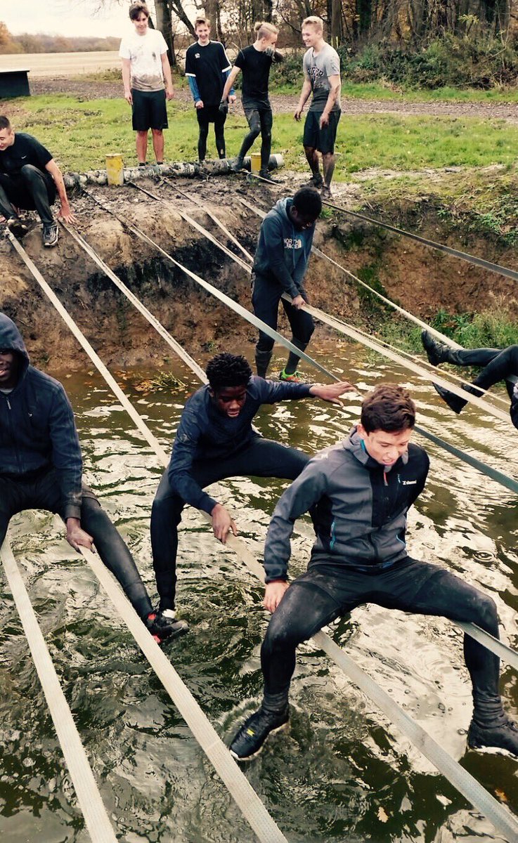 NuclearExpDays's tweet photo. What a great day with the young guys from @Academy1Sports - we pushed them out of their comfort zones, but they got #stuckin #lovemud https://t.co/PrRUY6BB9B