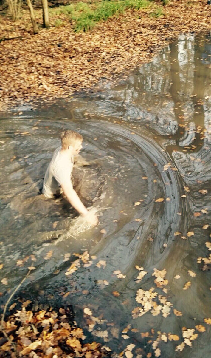 NuclearExpDays's tweet photo. What a great day with the young guys from @Academy1Sports - we pushed them out of their comfort zones, but they got #stuckin #lovemud https://t.co/PrRUY6BB9B