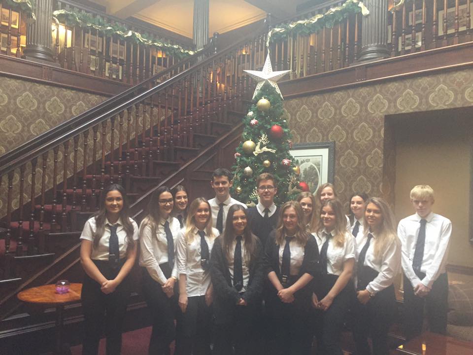 thainstone's tweet photo. Great morning with pupils from @InverurieAcad @AGCC_Rachel #businessbreakfast https://t.co/tgAqGBZjIr