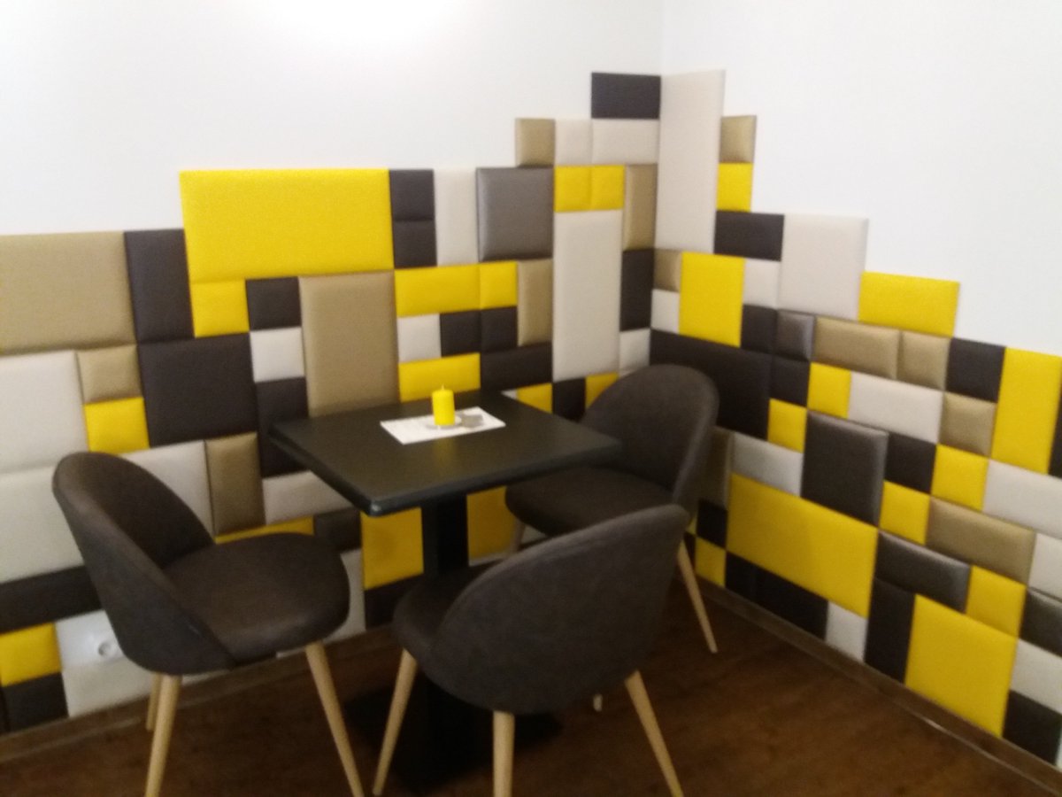 WallArtHungary's tweet photo. KERMA műbőr falpanelekből készült dekoráció került a budapesti Karamell cukrászdába!
https://t.co/6CLmSTpOYG
#kerma #design #műbőrpanel #bőrpanel #leatherpanels #falpanel #faldekoráció #decor #decoration #decorideas #interiordesign #interiorwalldesign #interiordesignideas https://t.co/SUtXmX17lX