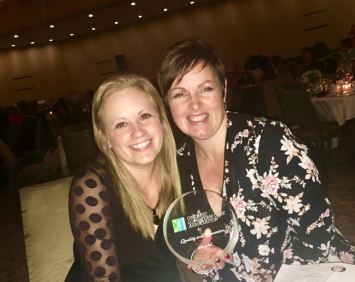 SchlegelVillage's tweet photo. Congratulations to The Village at #UniversityGates for winning the @OLTCAnews Resident Centered Home of the Year #TILTC #Waterloo https://t.co/1tjLf40cH0