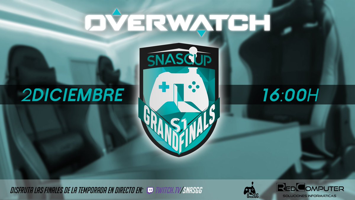 SummirGaming's tweet photo. #Overwatch | Se Acerca El Día De La Gran FINAL Presencial De La #SnasCUP🏆
Os recordamos que podéis asistir como público!
🗓Día 2 De Diciembre En @redcomputerbcn
Entrada Física: https://t.co/67GQcP83ME
Entrada Virtual: https://t.co/t0BgnSKLpm
📺Twitch: https://t.co/ZmOL3KZp9T https://t.co/PTKuHMib88