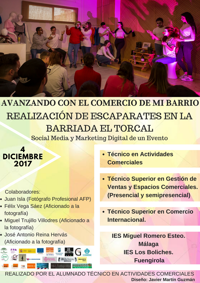 FP_JavierMartin's tweet photo. Cartel para la realización de escaparates en la barriada el Torcal #FPYoAporto #FPCreaComercio @FP_eel11 https://t.co/g3Y9mh8z6N
