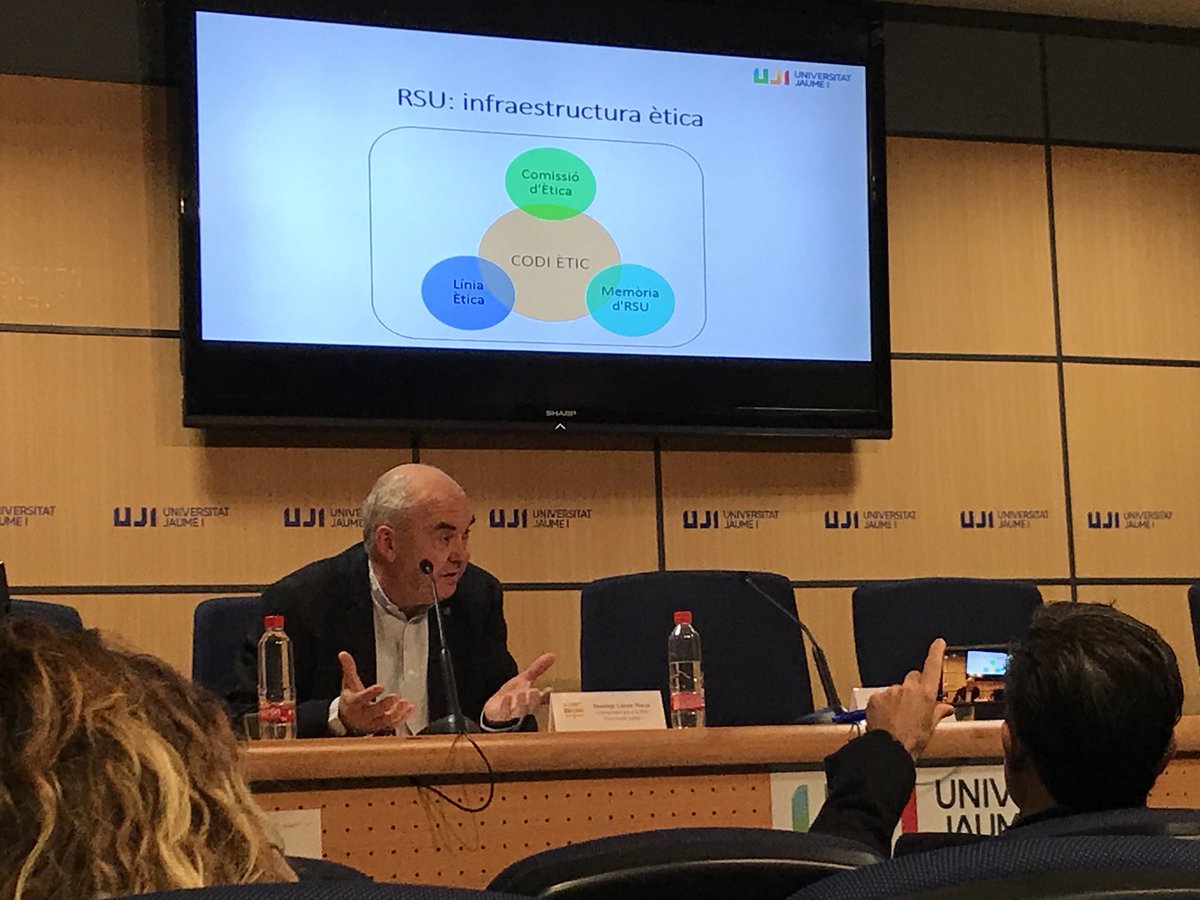 estilvisual's tweet photo. II Jornadas #RSUJI. Código ético https://t.co/qupKzVmG7w