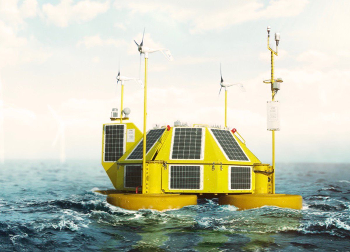 reNEWS_'s tweet photo. Eolos and InnoEnergy have deployed a buoy with a Zephir 300M lidar in the Polish Baltic Sea to gather data for an unnamed 1GW wind farm https://t.co/Ycy6XVNEYY https://t.co/K8iwh7mfU8