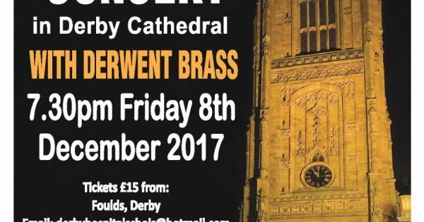 Priorbooking's tweet photo. Derby Hospitals Choir Christmas Concert | Derby Cathedral | Derby | December 8th, 19:30 Start! @DerwentBrass #DerbyHospitalChoir https://t.co/ytEWUjZBrx https://t.co/hSjXtnUohm