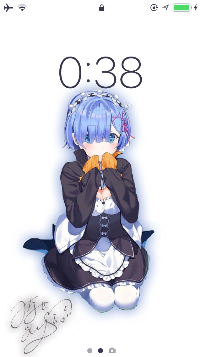 Rymr レムのホーム画面とロック画面で使うやつ作ったよ みんな良かったら使ってね フォロー Rtお願いします 加工屋さんと繋がりたい リゼロ好きな人はrt レム大好き同盟 Rtした人全員フォロー リゼロ好きと繋がりたい T Co Ont6v6task