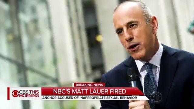 米nbc朝の名物司会者 マット ラウアー を解雇