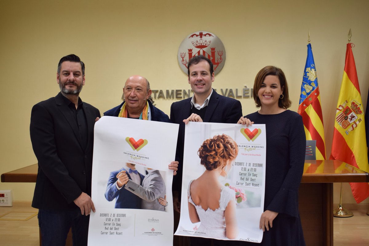 SanGomezLopez's tweet image. El talento valenciano se da cita en la nueva edición de la #WeddingNight. Una iniciativa que ayuda consolidar la marca #València y contribuye a dinamizar el entorno de Velluters, el comercio local y el atractivo turístico de nuestra ciudad.