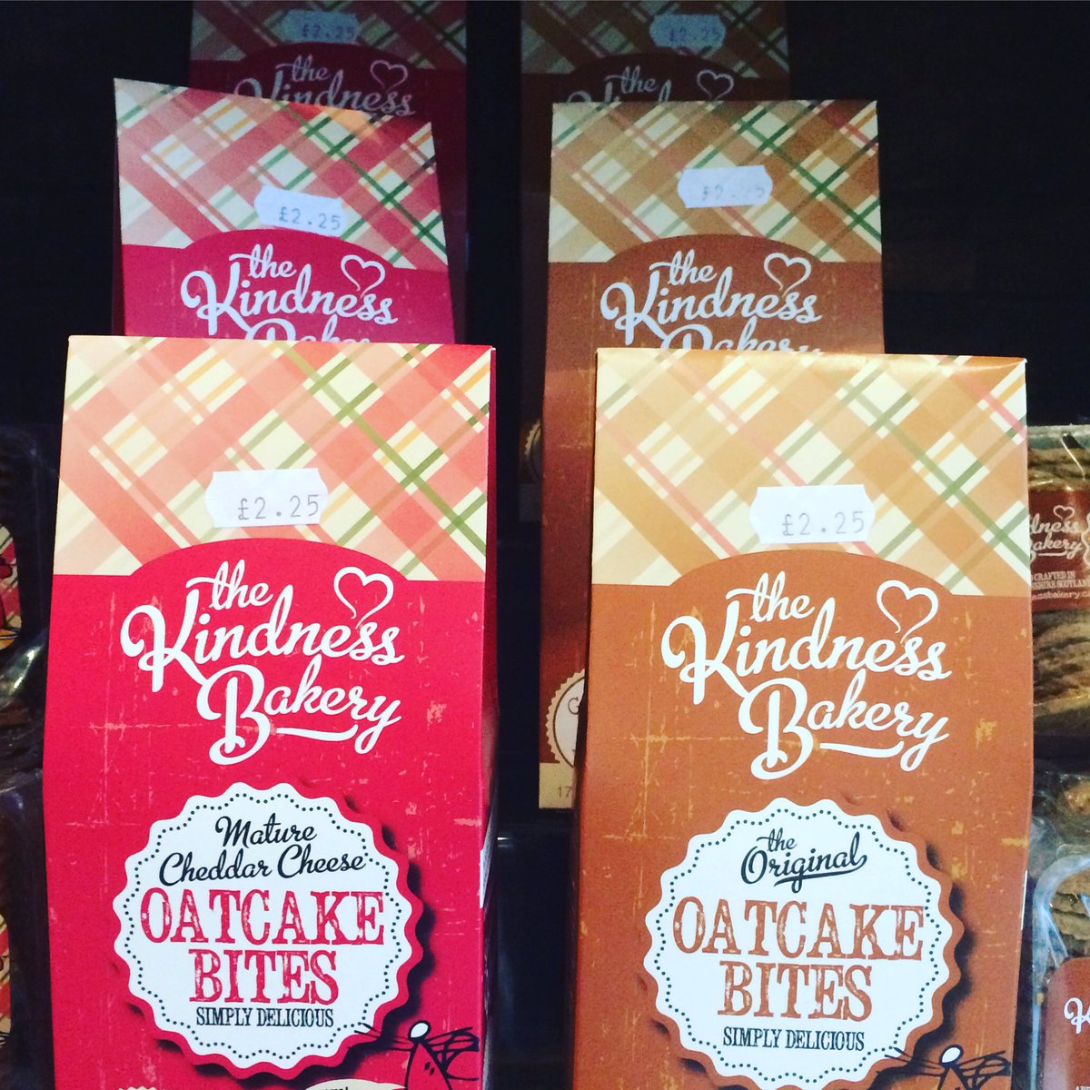 ❤️ These were really popular on our Facebook page last week : our new-in <a href="/kindnessbakery/">Kindness Bakers</a> original #oatcakes and #maturecheddar oatcakes #perfectwithcheese #cheeselovers #artisancheesespecialist #knutsford #cheshire ❤️