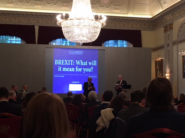 Interesting insight into the effects of Brexit <a href="/ChamGCSeminars/">Chambers GC Seminars</a> &amp; @SaundersonHouse