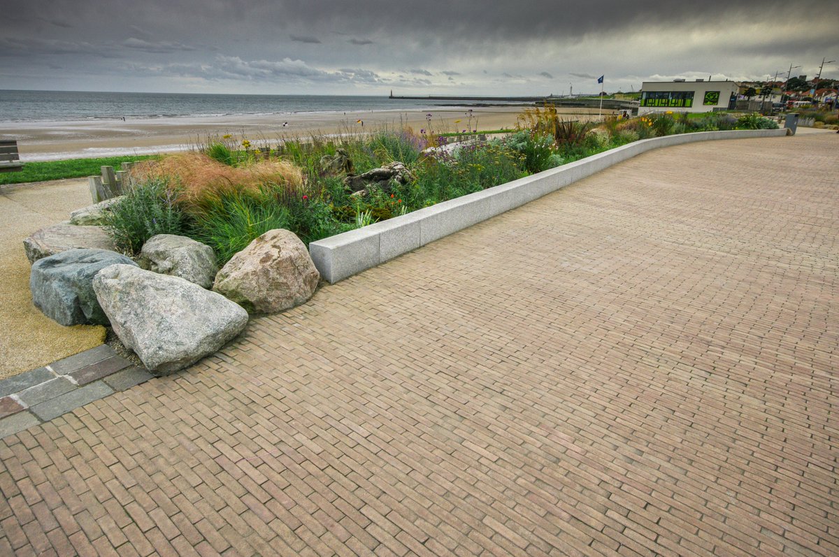 <a href="/JohnMcAslan/">JohnMcAslan+Partners</a> And secondly, for the Adding Value Through Landscape award - highly commended Sunderland Seafront! A project to reinvigorate Sunderland’s coastline through the use of natural materials and clear civic leadership - we supplied Sienna &amp; Eindhoven Red Neland Clay Pavers to assist!