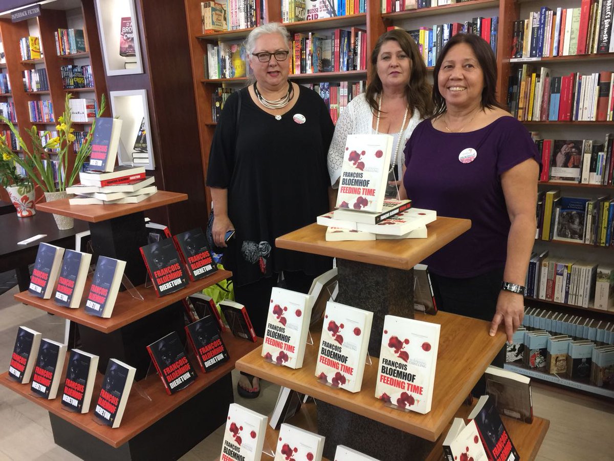AcademicImbali's tweet photo. Launching Francois Bloemhof's two new titles at Wordsworth Willowbridge last night - join us virtually for this electrifying event!
#ImbaliAcademicPublishers #Dieretuin #FeedingTime https://t.co/JEM5EJkLI1