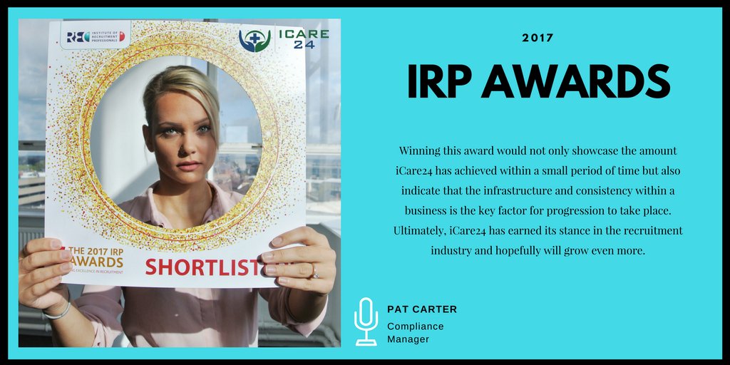 iCare24Group's tweet photo. Countdown to the IRP Awards 2017
8 Days until the big day not long now! 
#IRPAwards #iCare24 https://t.co/MyBD9V0Rdv