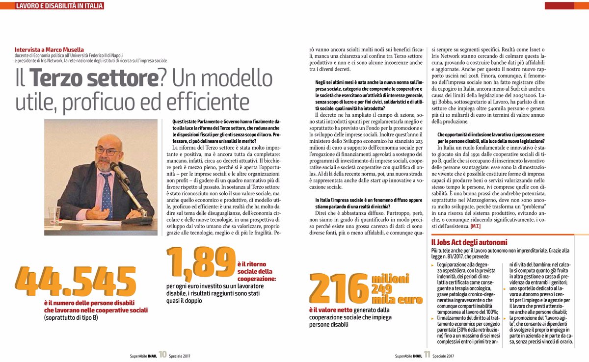meridonare's tweet photo. Il presidente di #Meridonare Marco Musella ci racconta il mondo del #TerzoSettore e del fenomeno sempre più diffuso dell'#impresasociale! Buona lettura 😊
@MeridonareNews https://t.co/UkY80XGGYa