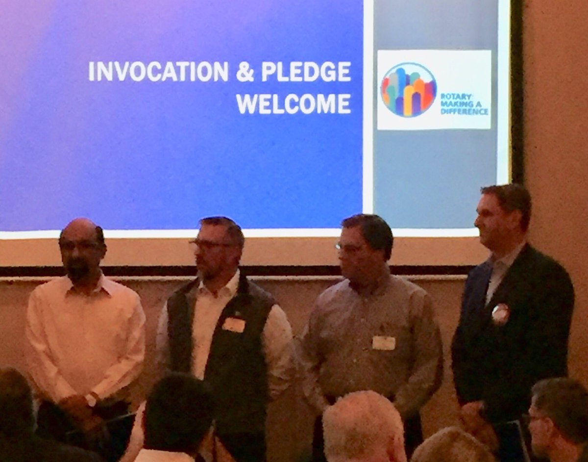 Welcome to Westerville Sunrise, Bill and Raju. #MakingaDifference