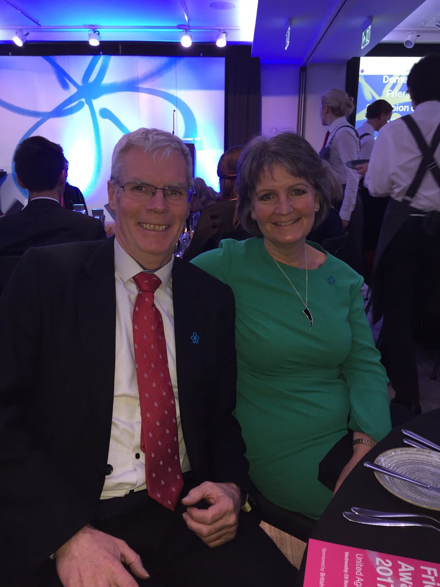 Great start to #DFawards17 for <a href="/alzheimerssoc/">Alzheimer's Society</a>. Looking forward to lunch and the awards!