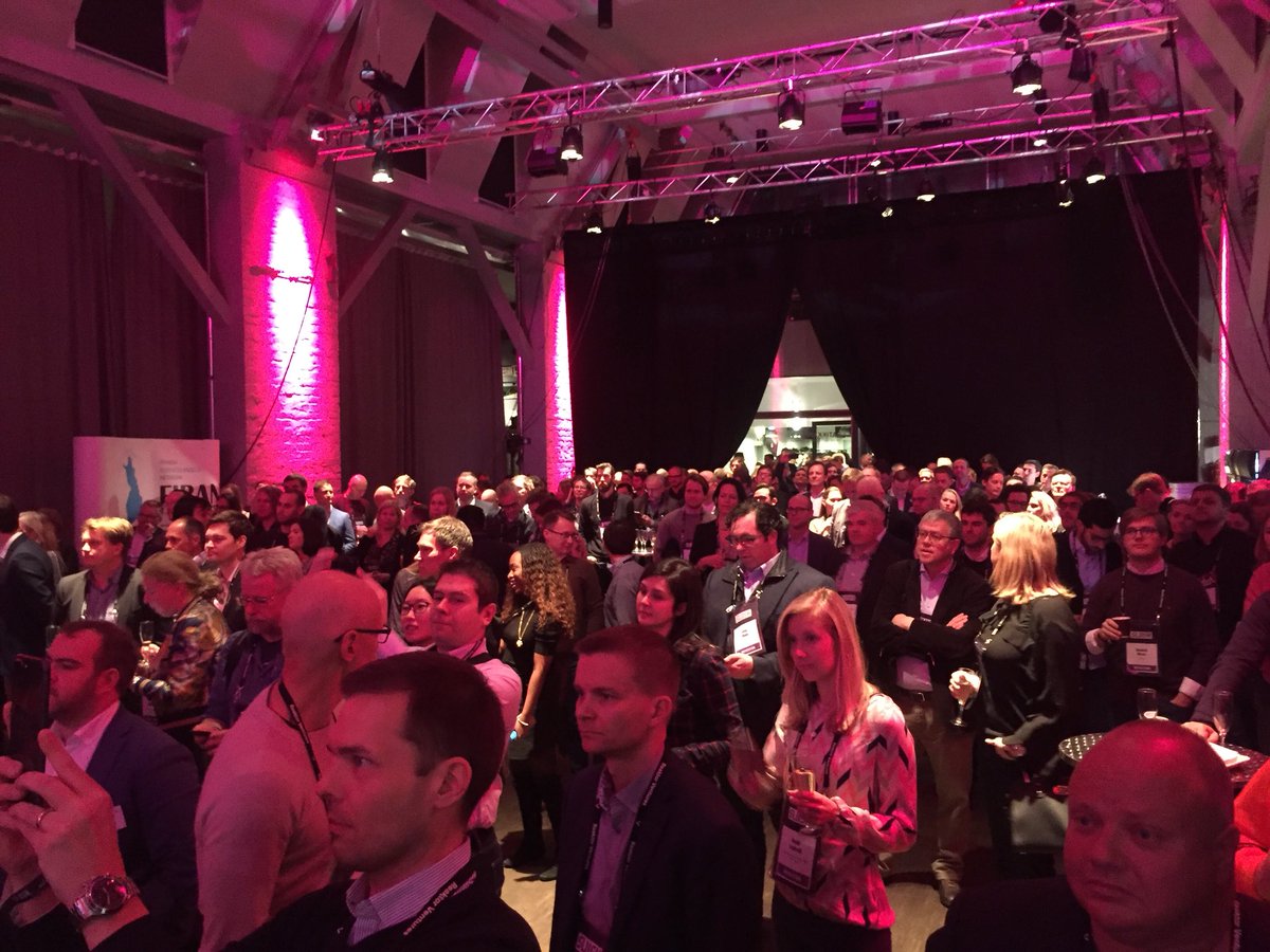 Few investors (1500) getting #XcitED about #slush17 . #funlearning #spacenation