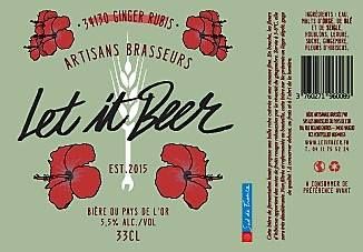 LetItBeer34's tweet photo. Cette bière de fermentation haute propose une belle robe rouge et une mousse fine. En bouche, les fleurs d’hibiscus apportent des notes de fruits rouges rehaussées par la vivacité du gingembre. Servie à 5-6°C, elle sera très désaltérante. https://t.co/gFEZga7UOl