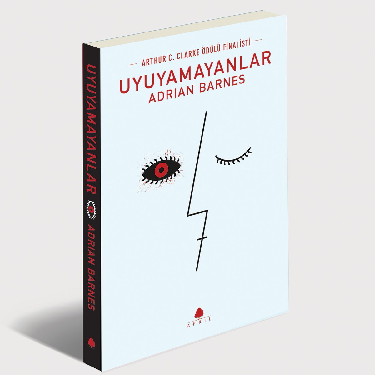 AprilYayincilik's tweet photo. "Hayat kabuk tutmuş bir yaradır ve kabuğu, kanayana kadar didiklemek doğamızdır." #Uyuyamayanlar #AdrianBarnes https://t.co/OS6XTwShc6