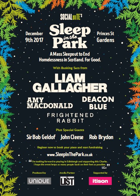 Only a week to go until <a href="/SocialBite_/">Social Bite</a> #SleepinthePark! 

If you don't have a place, don't worry - there are still lots of ways to get involved. Find out more sleepinthepark.co.uk. 

#ThisisEdinburgh #ad
