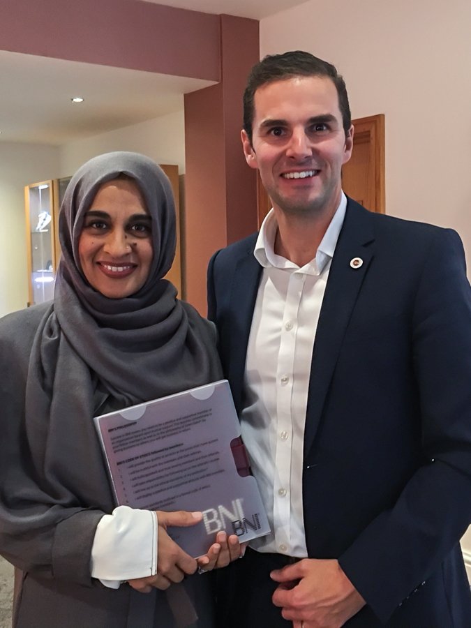 Great to welcome a new member to Acclaim

Naila Hussain from Atomic Mind
<a href="/BNIYorks/">BNI Yorks, Humber, N Lincs, N Derbyshire</a> 

atomicmind.co.uk