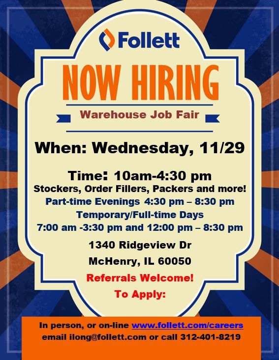 Part Time Warehouse Jobs Hiring Now