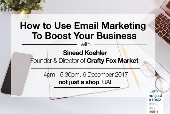 CareersUAL's tweet image. For creative businesses a mailing list can be a key tool for connecting with customers but it can be a struggle to find content and send emails regularly. Book this event with @craftyfoxmarket  to learn how you can turn those emails into customers: bit.ly/NJASCF
