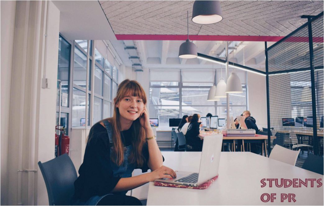 StudentsofPR's tweet image. "Learning with diverse people is a unique opportunity and beneficial for our future.”
Nadja, 2nd year PR&amp;amp;Advertising student 
#studentsofpr