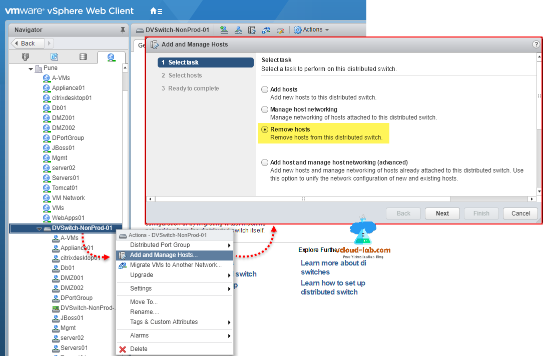 kunalUdapi's tweet photo. Part 4: Remove ESXi Host from Distributed switch and migrate to virtual switch completely https://t.co/SoT9UZf0Ic #vmware #vsphere #virtualswitch #dvswitch #distributedswitch #esxi #vcenter https://t.co/MHtIg6uIH3