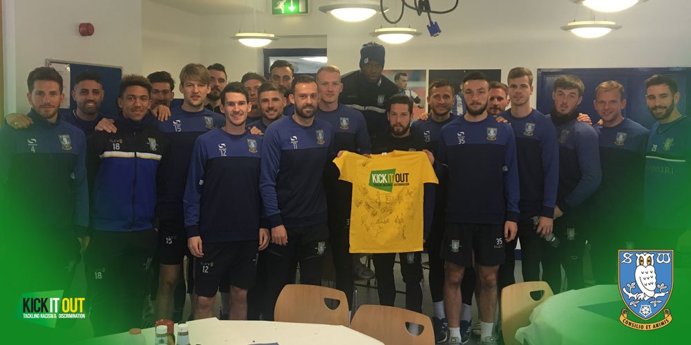 Kick It Out (@kickitout) on Twitter photo A big thank you to the first-team squad <a href="/swfc/">Sheffield Wednesday</a> as they participated in an equality workshop earlier today with <a href="/pmorts/">Paul Henry Mortimer.</a>, our Professional Players Engagement Manager! A big thank you to the first-team squad <a href="/swfc/">Sheffield Wednesday</a> as they participated in an equality workshop earlier today with <a href="/pmorts/">Paul Henry Mortimer.</a>, our Professional Players Engagement Manager!