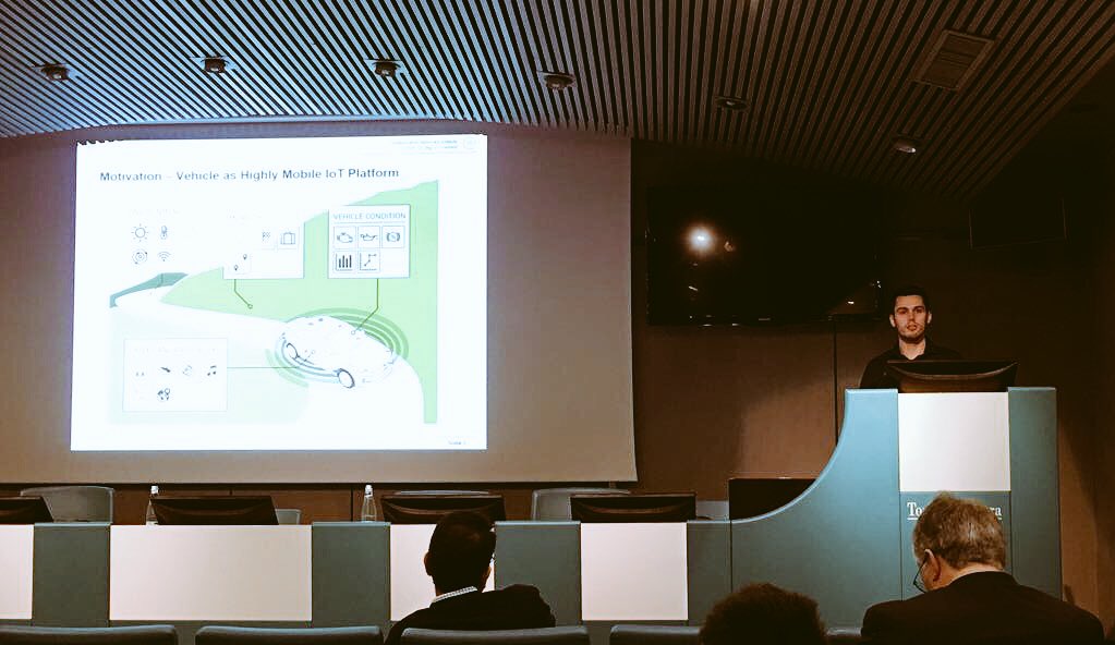 AutoMatProject's tweet photo. It was a pleasure to speak at #VNC17 Vehicle Networking Conference in Torino. https://t.co/EhFc7taxgf