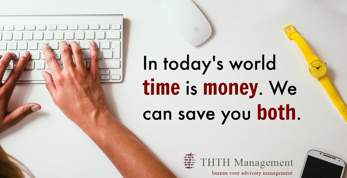 ththmanagement's tweet image. #THTHManagement ondersteunt de #klant bij de #realisatie van de #verbetering van de #bedrijfsresultaten van de #organisatie.
ththmanagement.nl
